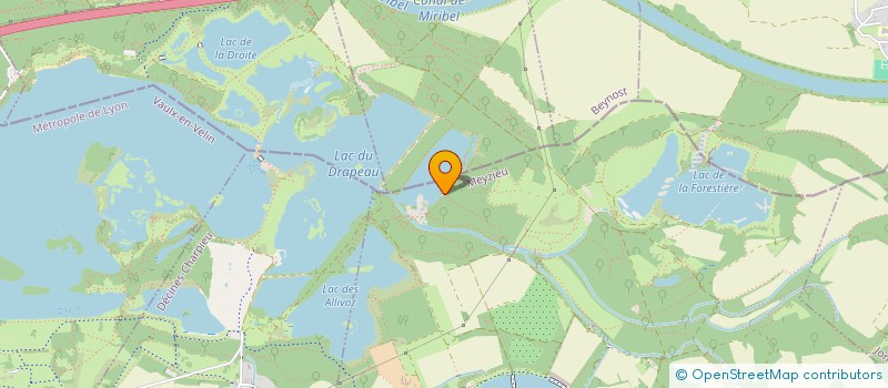 localisation de l'entreprise SCI JAG  PUSIGNAN