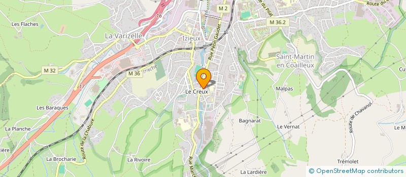 localisation de l'entreprise SCI JAG EXPANSION  SAINT-CHAMOND