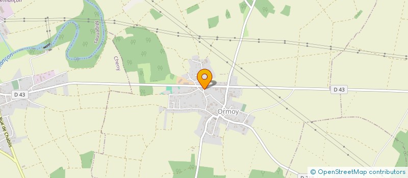 localisation de l'entreprise SCI JAG IMMO  ORMOY