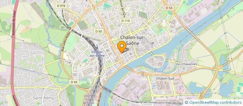 localisation de l'entreprise SCI JAG IMMO à CHALON-SUR-SAONE