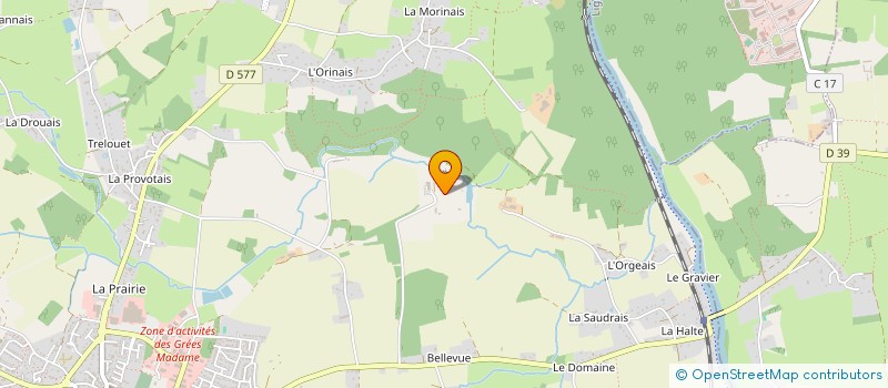 localisation de l'entreprise SCI JAGD  GUICHEN