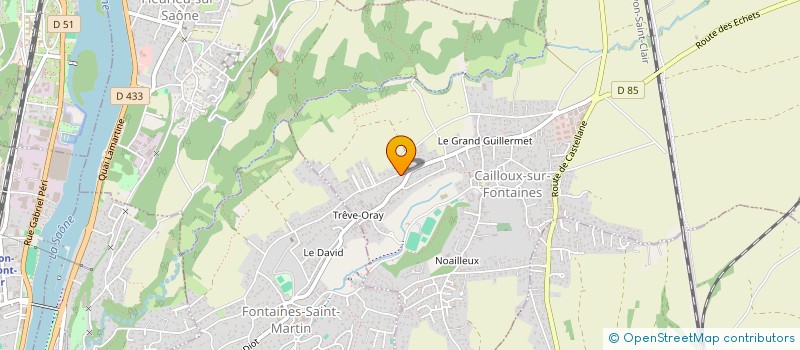 localisation de l'entreprise SCI JAGGUERGONE  CAILLOUX-SUR-FONTAINES