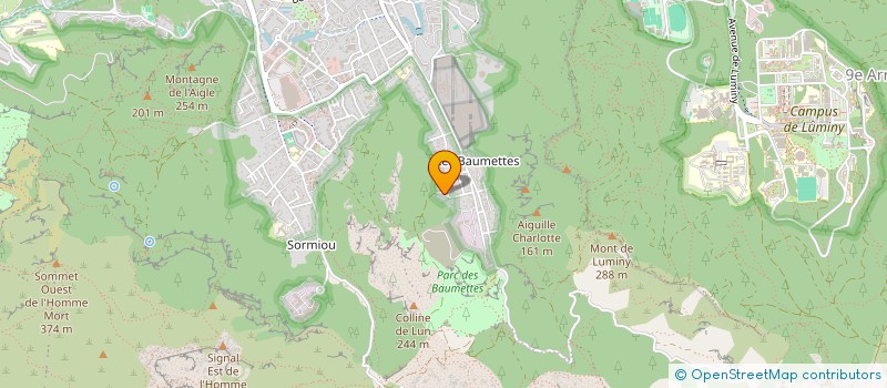 localisation de l'entreprise SCI JAHAN HRAPCL  MARSEILLE 9EME