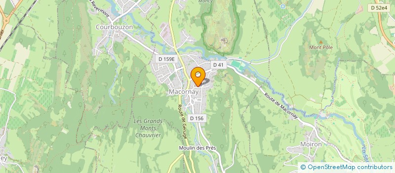 localisation de l'entreprise SCI JAILLETBAT  MACORNAY