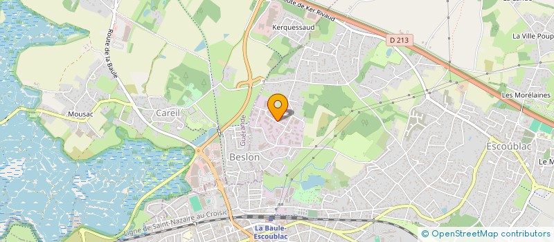 localisation de l'entreprise SCI JAIM  LA BAULE-ESCOUBLAC