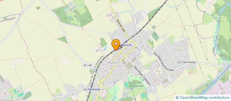 localisation de l'entreprise SCI JAIMON TOIT  WAVRIN