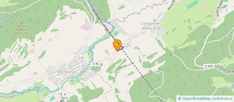 localisation de l'entreprise SCI JAISKI  LONGEVILLES-MONT-D'OR