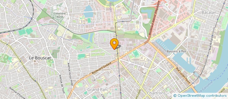 localisation de l'entreprise SCI JAIT  LE BOUSCAT