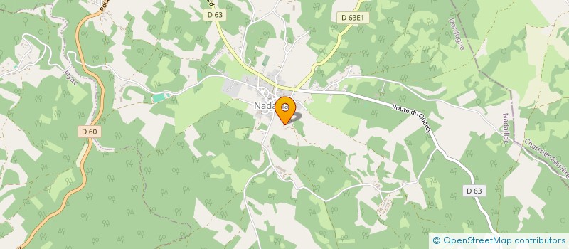 localisation de l'entreprise SCI JAJUCASA à NADAILLAC