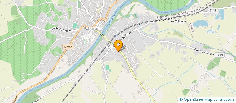 localisation de l'entreprise SCI JAKANY  COUFOULEUX