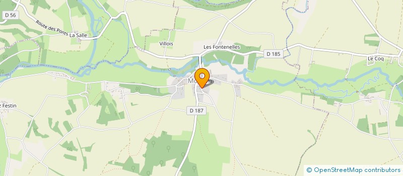localisation de l'entreprise SCI JAKLAU à MOUTON
