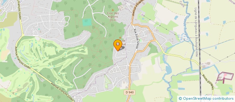 localisation de l'entreprise SCI JAKO  SOREDE