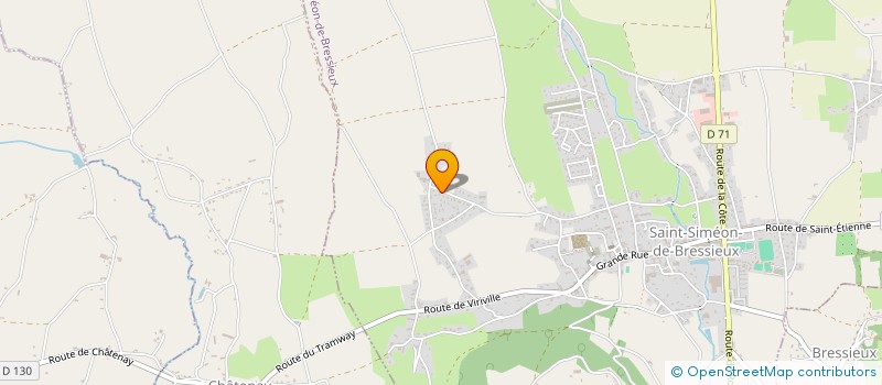 localisation de l'entreprise SCI JAKOR IMMO  SAINT-SIMEON-DE-BRESSIEUX