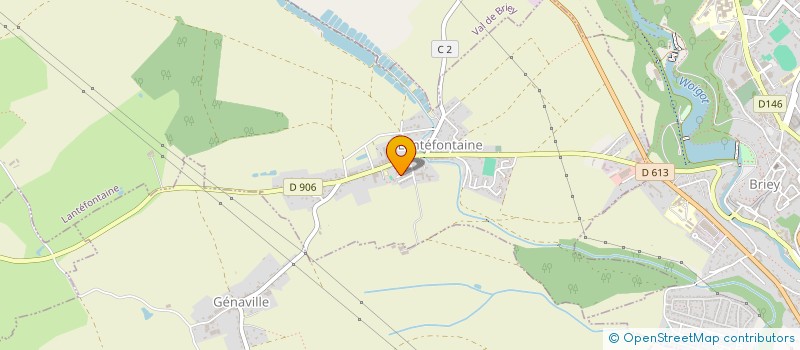 localisation de l'entreprise SCI JAKS  LANTEFONTAINE