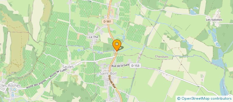 localisation de l'entreprise SCI.JAL  CHENOVES