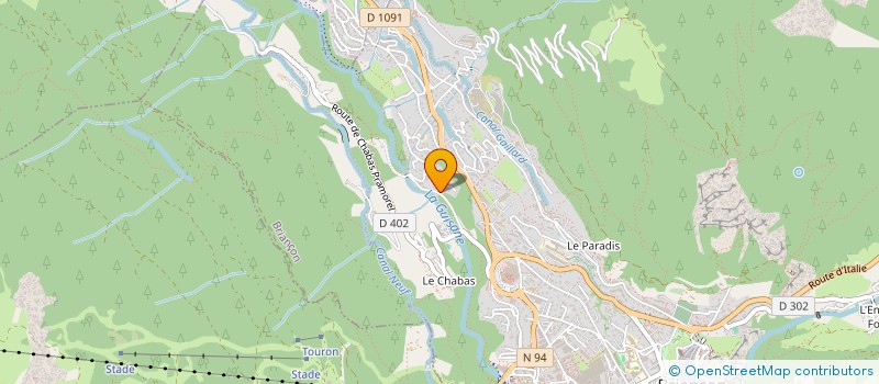 localisation de l'entreprise SCI JAL à BRIANCON