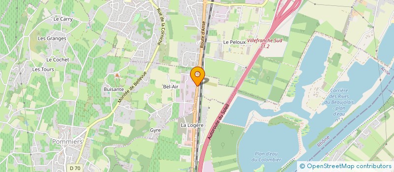 localisation de l'entreprise SCI JALA  ANSE