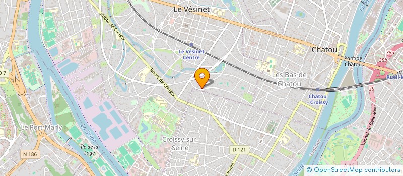 localisation de l'entreprise SCI JALADO  LE VESINET