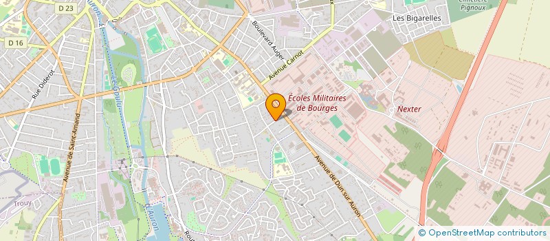 localisation de l'entreprise SCI JALAMBRO  BOURGES