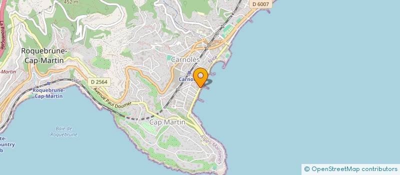 localisation de l'entreprise SCI JALB à ROQUEBRUNE-CAP-MARTIN