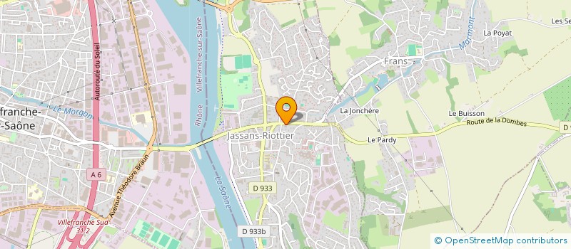 localisation de l'entreprise SCI JALD à JASSANS-RIOTTIER