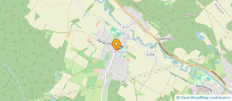 localisation de l'entreprise SCI JALE  HIRTZBACH