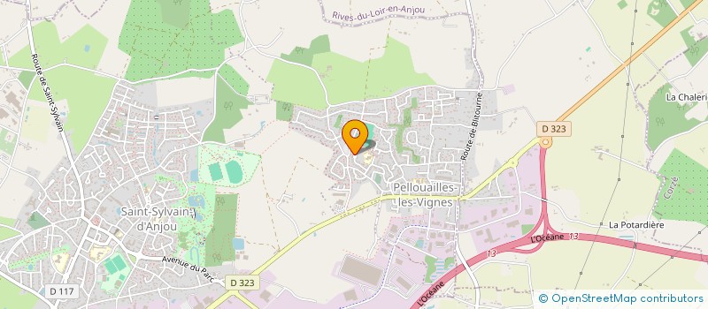 localisation de l'entreprise SCI JALE DU LOIR  VERRIERES-EN-ANJOU