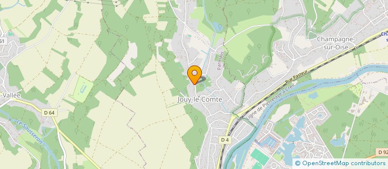 localisation de l'entreprise SCI JALEC  PARMAIN