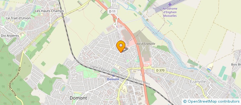 localisation de l'entreprise SCI JALER  DOMONT