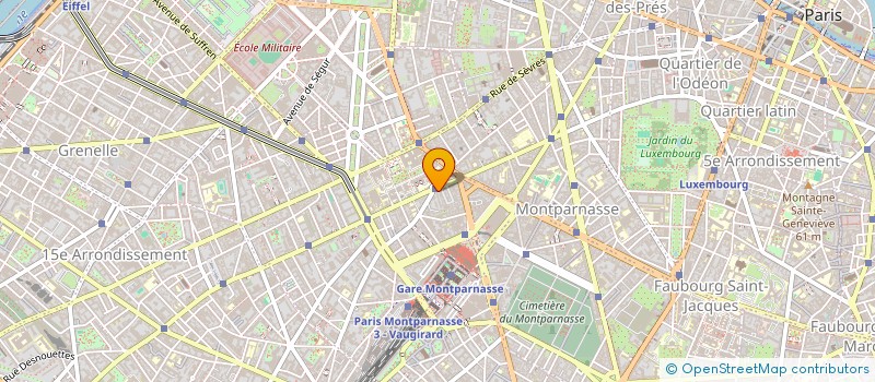 localisation de l'entreprise SCI JALESA  PARIS