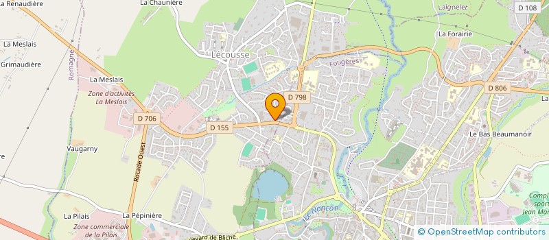 localisation de l'entreprise SCI JALESIA  LECOUSSE