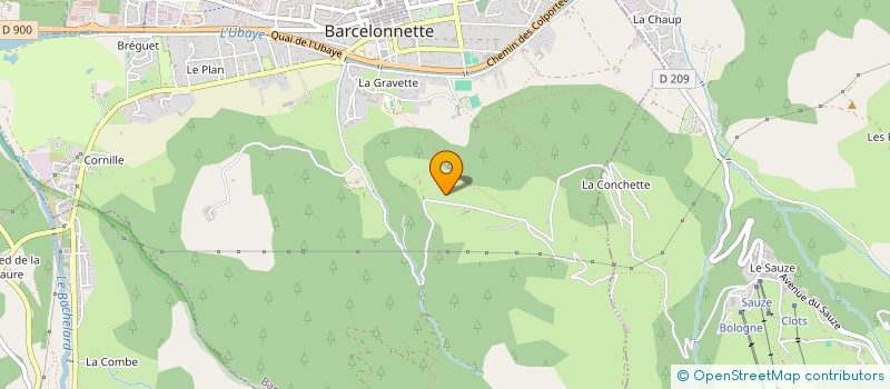 localisation de l'entreprise SCI JALET à BARCELONNETTE