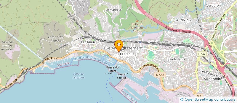 localisation de l'entreprise SCI JALG à MARSEILLE