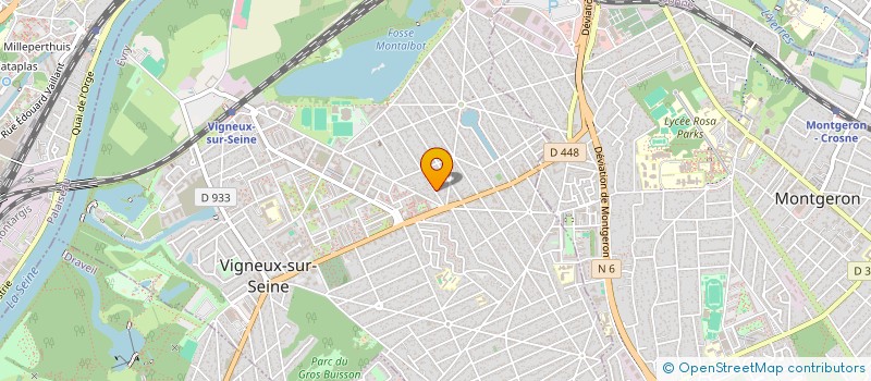 localisation de l'entreprise SCI JALH IMMO à VIGNEUX-SUR-SEINE