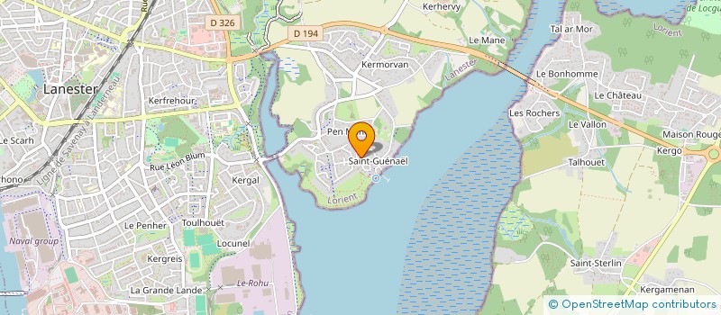 localisation de l'entreprise SCI JALIE  LANESTER