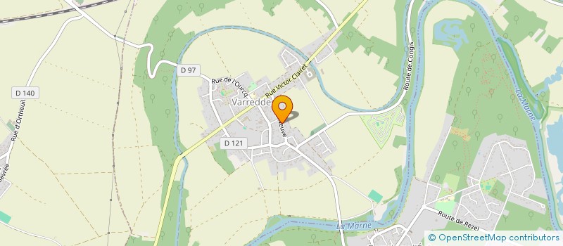 localisation de l'entreprise SCI JALIFANI  VARREDDES