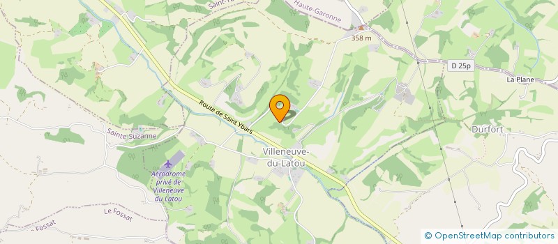 localisation de l'entreprise SCI JALIMMO à VILLENEUVE-DU-LATOU