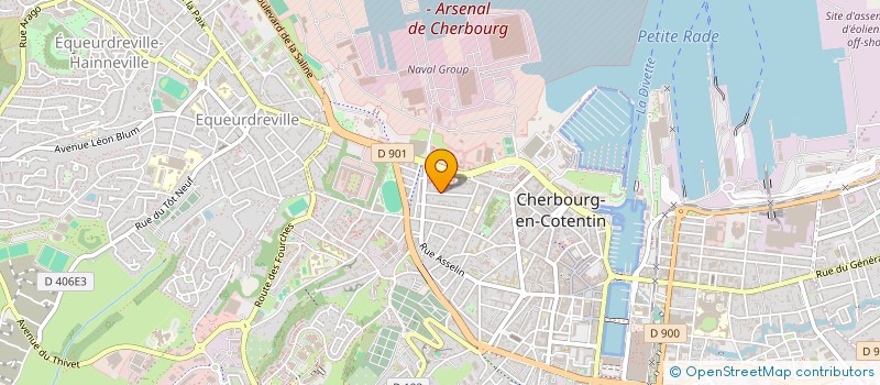 localisation de l'entreprise SCI JALITO à CHERBOURG-EN-COTENTIN
