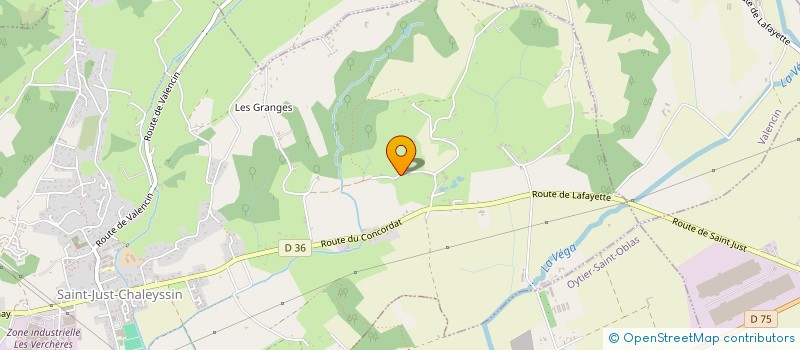 localisation de l'entreprise SCI JALKIN  SAINT-JUST-CHALEYSSIN