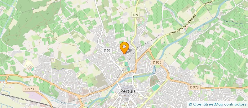 localisation de l'entreprise SCI JALLADEAU  PERTUIS