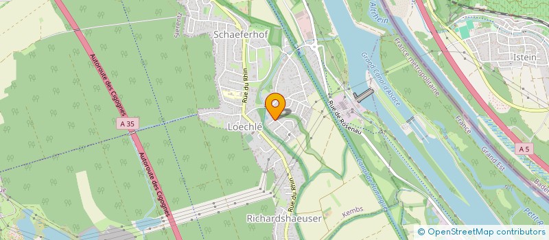 localisation de l'entreprise SCI JALLAND  KEMBS