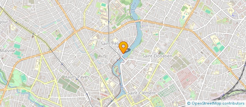 localisation de l'entreprise SCI JALLIAF  NANTES