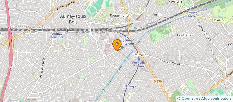 localisation de l'entreprise SCI JALLO à AULNAY-SOUS-BOIS