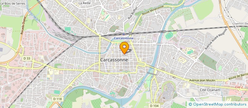 localisation de l'entreprise SCI JALMON à CARCASSONNE