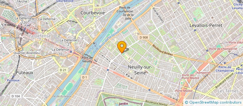 localisation de l'entreprise SCI JALNA à NEUILLY-SUR-SEINE