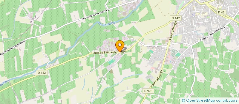 localisation de l'entreprise SCI JALO à VALREAS