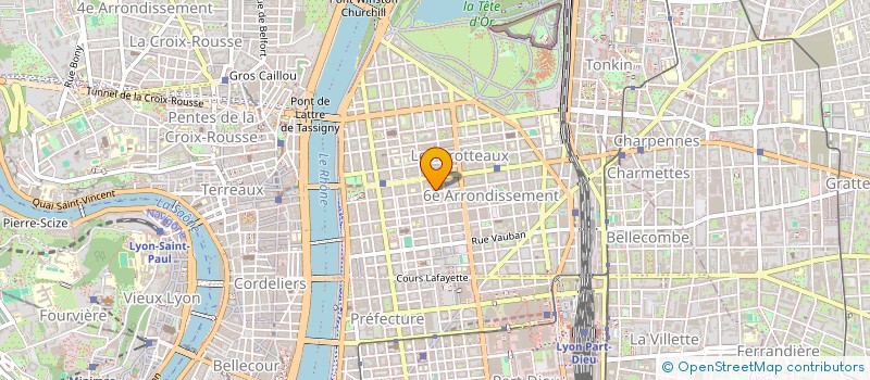 localisation de l'entreprise SCI JALOFIX  LYON