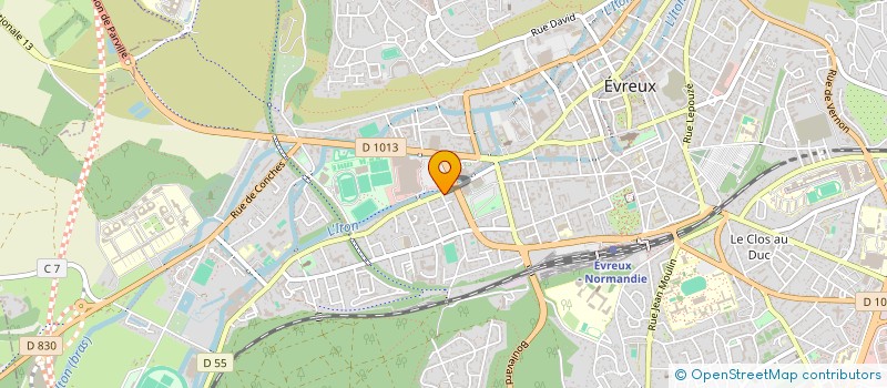 localisation de l'entreprise SCI JALONI  EVREUX