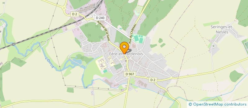 localisation de l'entreprise SCI JALOUNI  FERE-EN-TARDENOIS