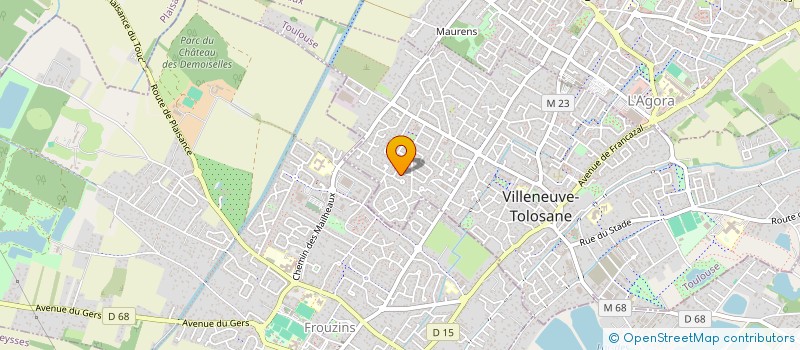 localisation de l'entreprise SCI JALS à VILLENEUVE-TOLOSANE